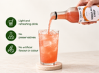 Jaivik Setu Ginger Ale Syrup being poured in a glass