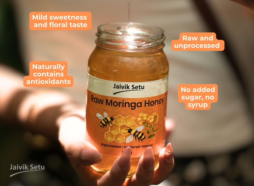 Raw Moringa Honey