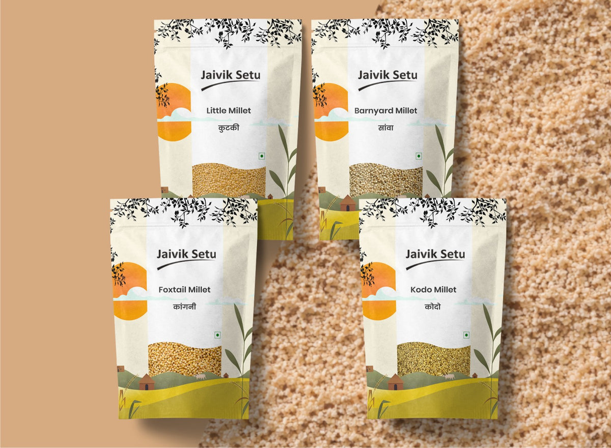 Millets Mix Packet Organic Millet Mix – Healthy Multi Millet Blend | Buy – jaiviksetu